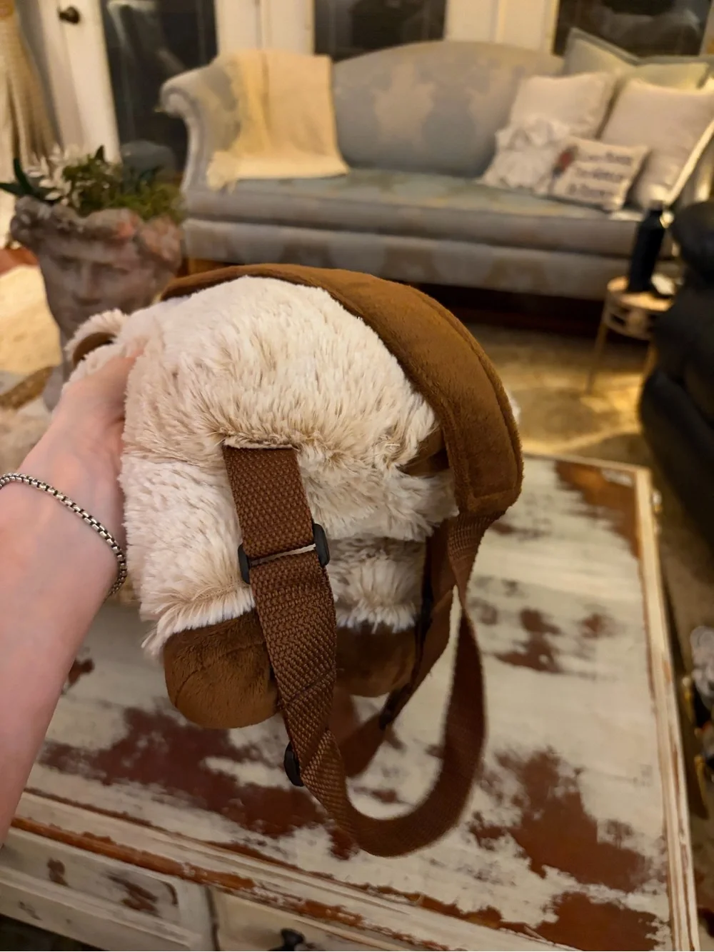 NWT Alaska Plush Moose Stuffed Animal backpack